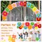 14 PCS Mexican Tissue Paper Flowers – Colorful Fiesta Party Decorations for Cinco de Mayo, Birthday, Wedding & Holiday Events – Hanging Ceiling, Wall & Table Decor – Perfect for Mother's Day Card Making Displays